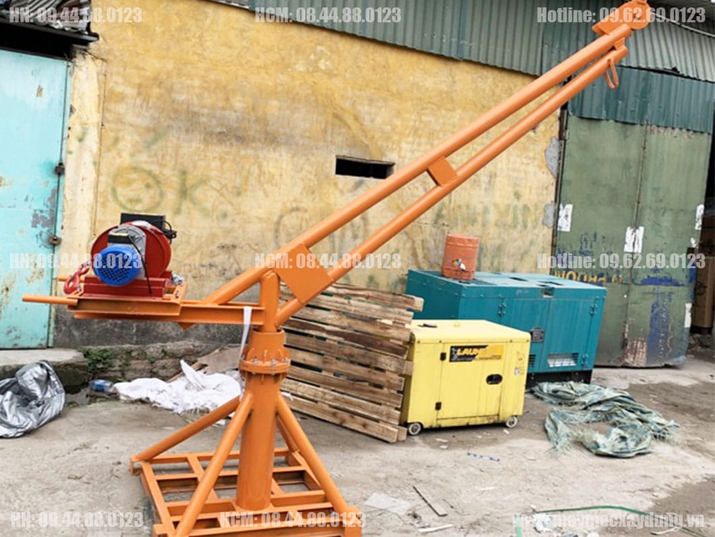 Khung cẩu xoay 360 độ 1 tấn