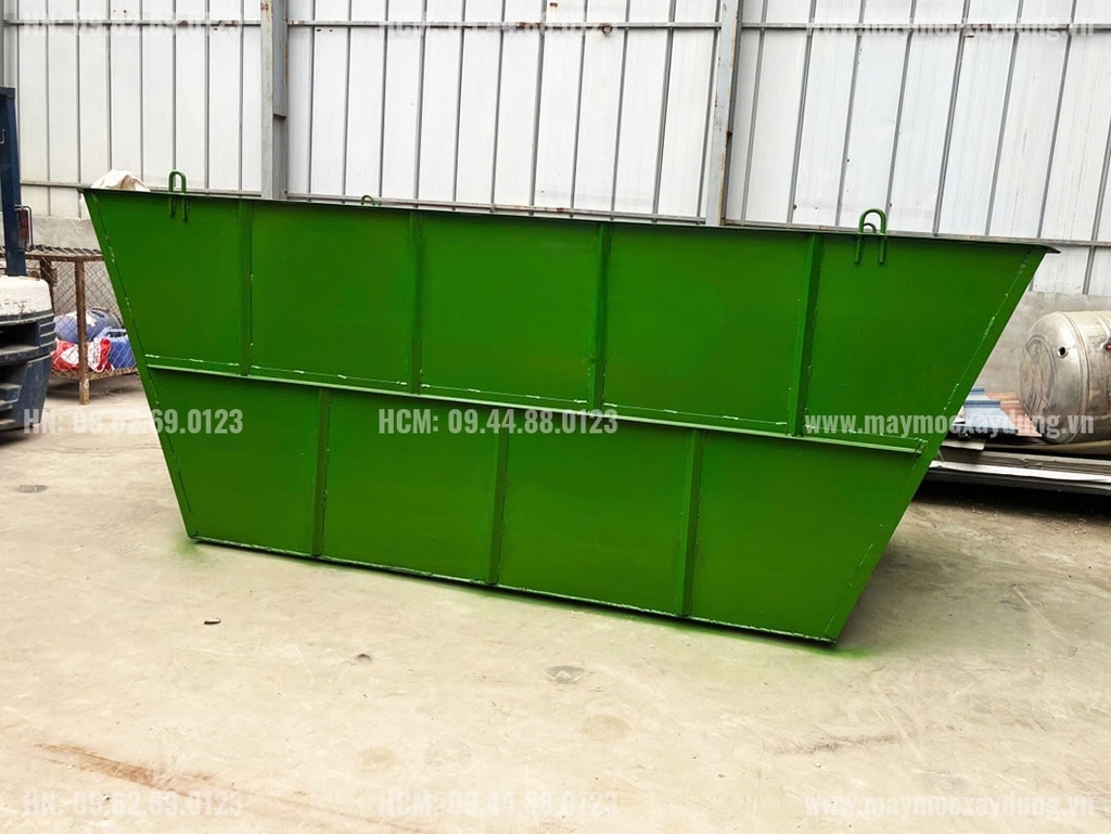 Máng trộn bê tông 6 khối