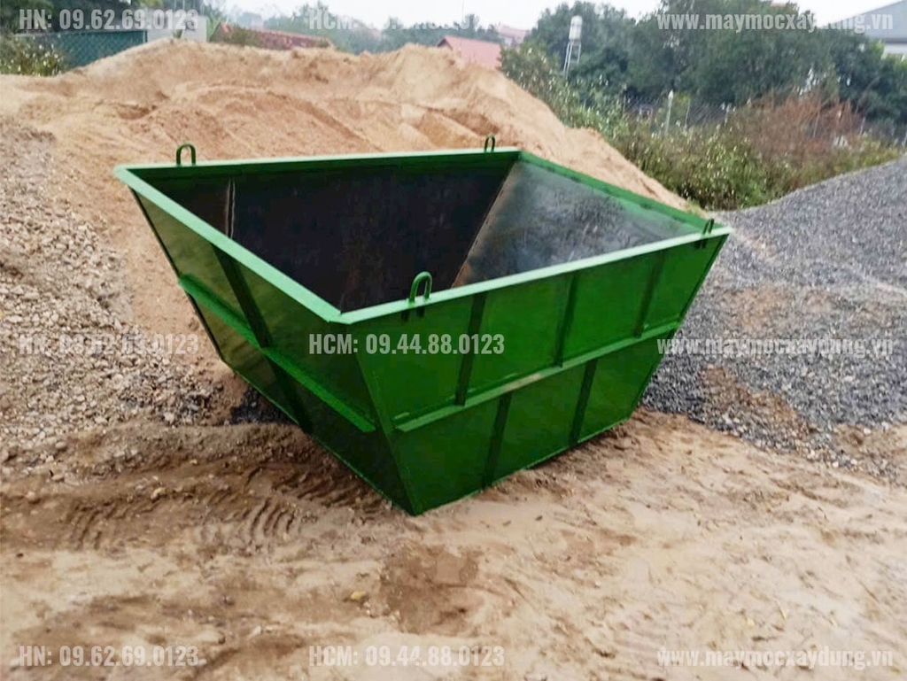 Máng trộn bê tông 5 khối