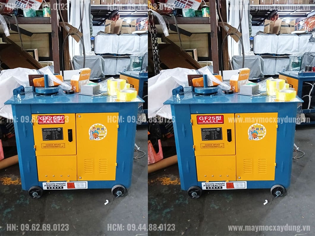 Máy bẻ đai sắt GF25 380V 20mm
