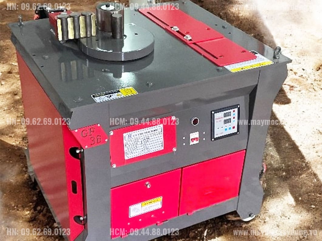 Máy bẻ đai sắt GF36 220V 32mm điện tử cao cấp