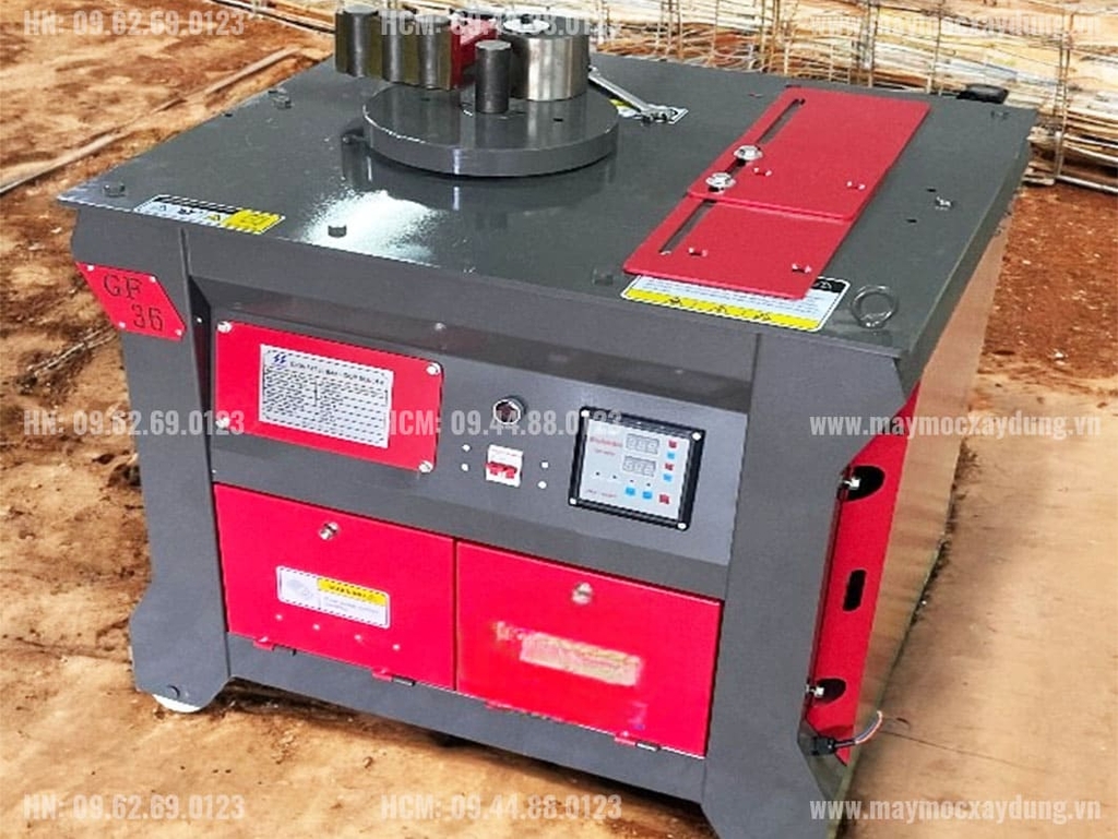 Máy bẻ đai sắt GF36 220V 32mm điện tử cao cấp