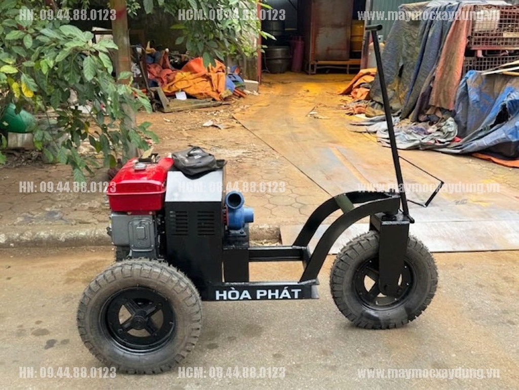 Máy bơm nước đầu nổ ChangChai D8 R180 3 bánh