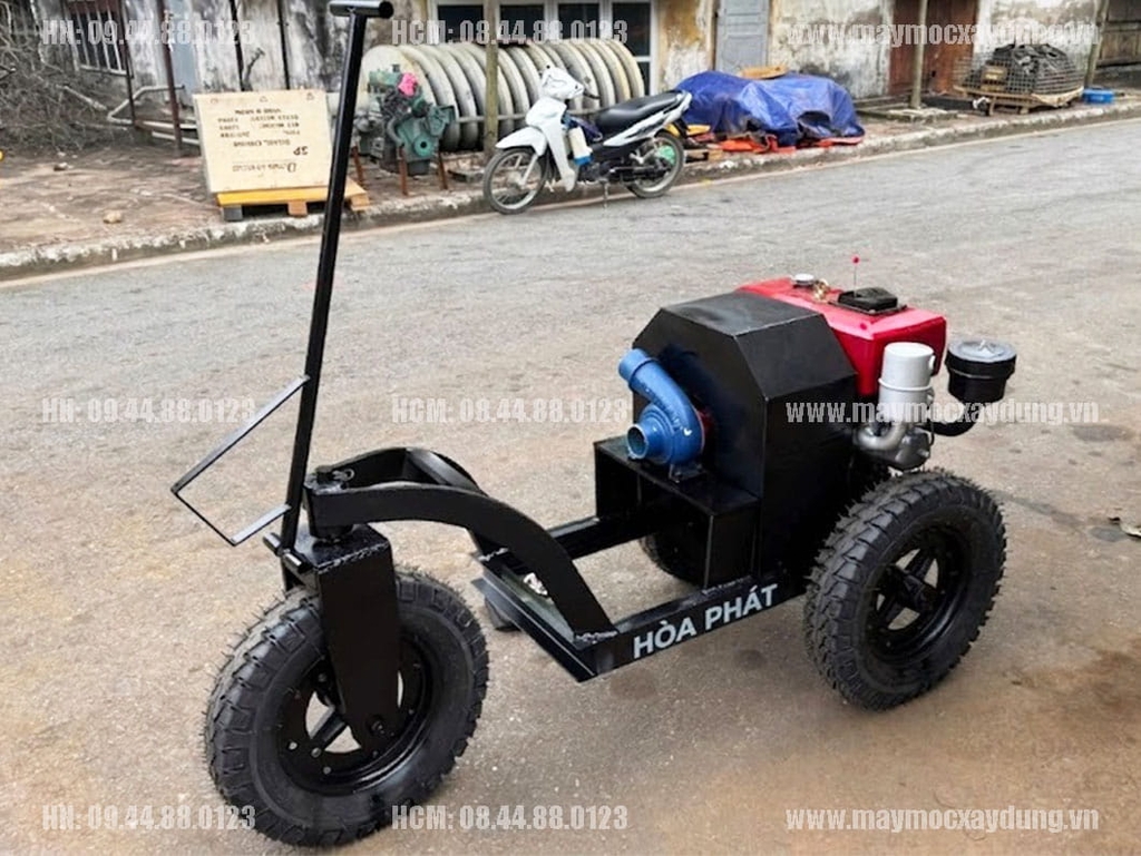 Máy bơm nước đầu nổ ChangChai D8 R180 3 bánh
