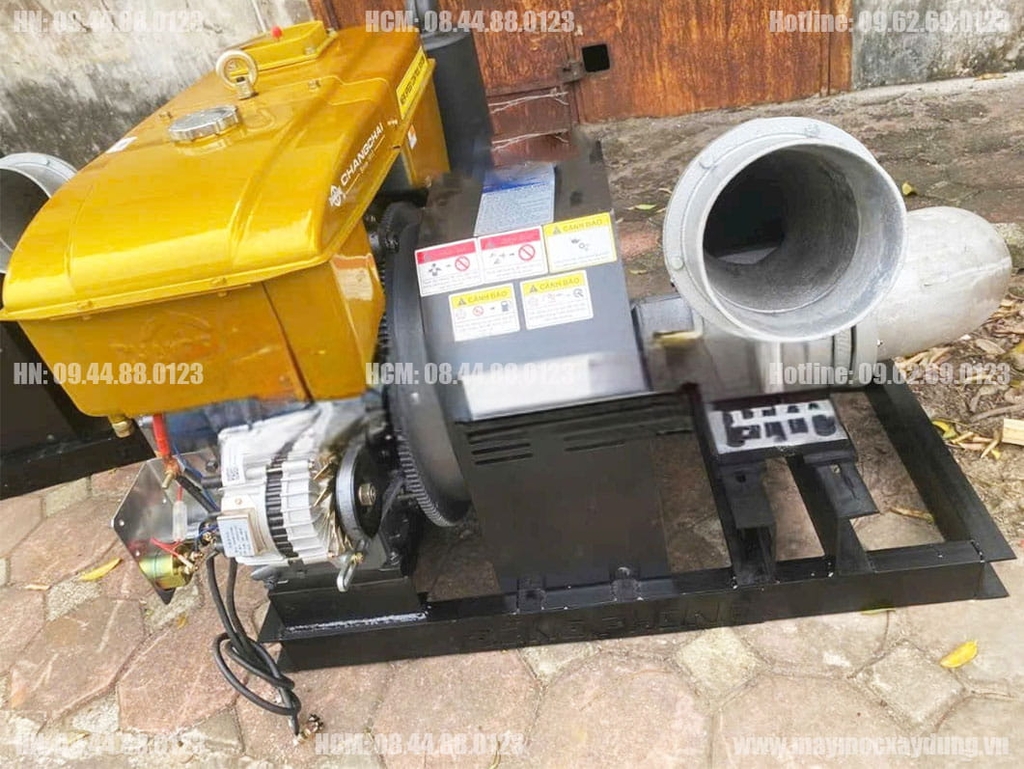 Máy bơm nước đầu nổ D40 40HP 400-450m3/h nước đề