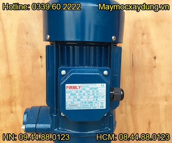 Máy bơm tăng áp Firmly 1.5KW/2HP 380V UV7x8T