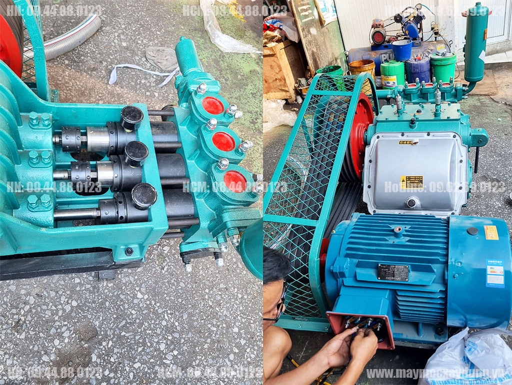 Máy bơm vữa BW320 18.5KW 380V