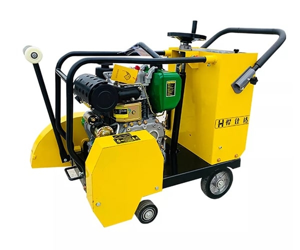 Máy cắt bê tông chạy dầu Diesel Rakuda Q500B 186FAE Đề nổ 18cm
