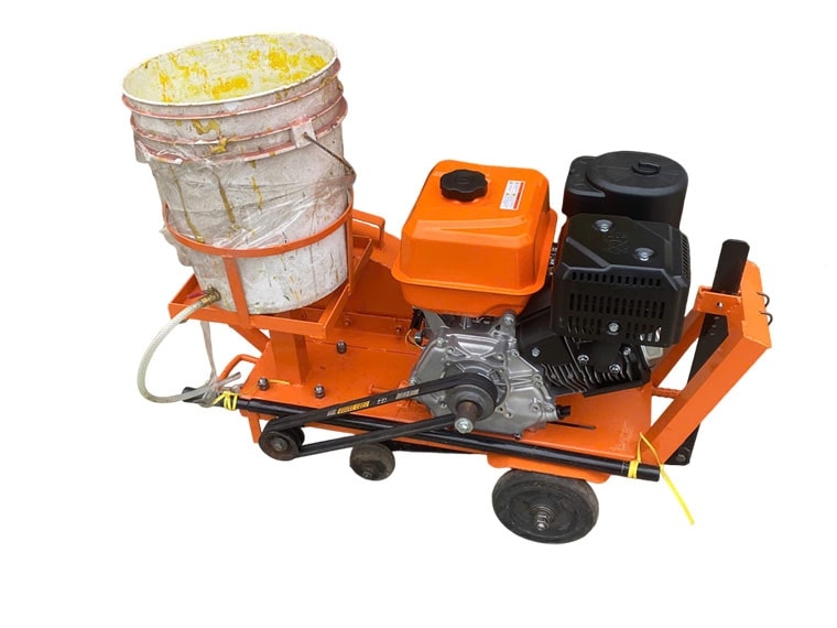 Máy cắt bê tông bập bênh lắp động cơ xăng Lifan KP420 15HP