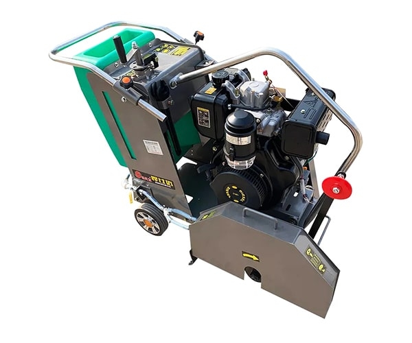 Máy cắt bê tông chạy dầu Diesel Rakuda Q500D 192FAE Đề nổ 18cm