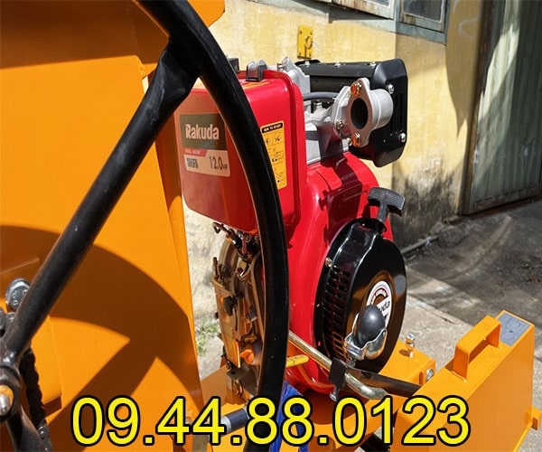 Máy cắt bê tông chạy dầu Diesel Vifuco KC16 192FAE 14cm Đề nổ