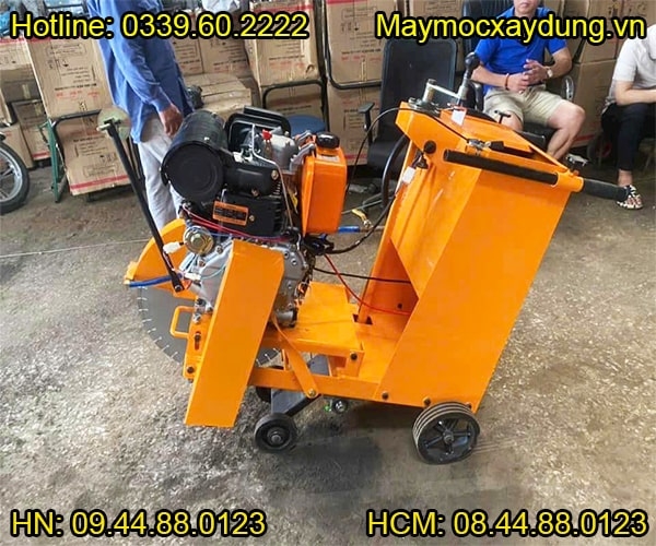 Máy cắt bê tông chạy dầu KC24 lắp động cơ dầu LiFan 15HP C195FD-A