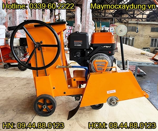 Máy cắt bê tông chạy xăng KC20 lắp động cơ LiFan KP480E 18HP đề nổ