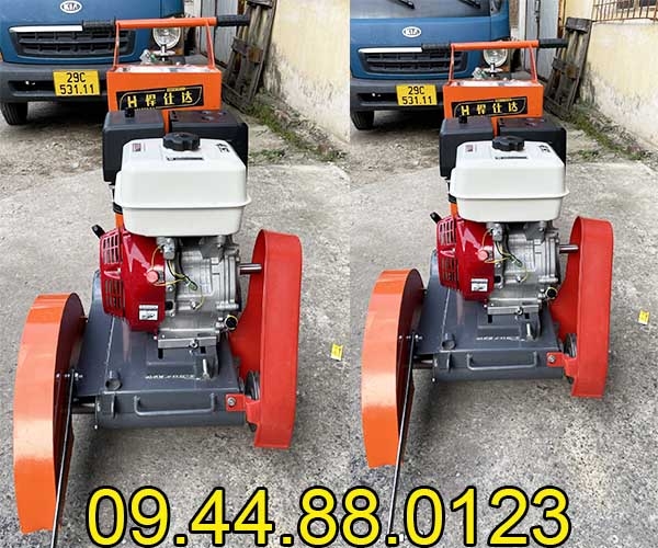 Máy cắt bê tông chạy xăng Rakuda Q500A Honda GX390 18cm