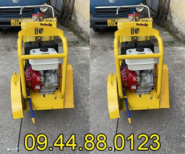 Máy cắt bê tông chạy dầu Diesel Rakuda Q500C 192FAE Đề nổ 18cm