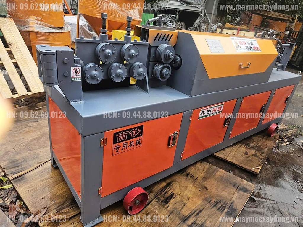 Máy duỗi cắt sắt GT6-16 (380V) (4-16mm) có biến tần chỉnh tốc độ