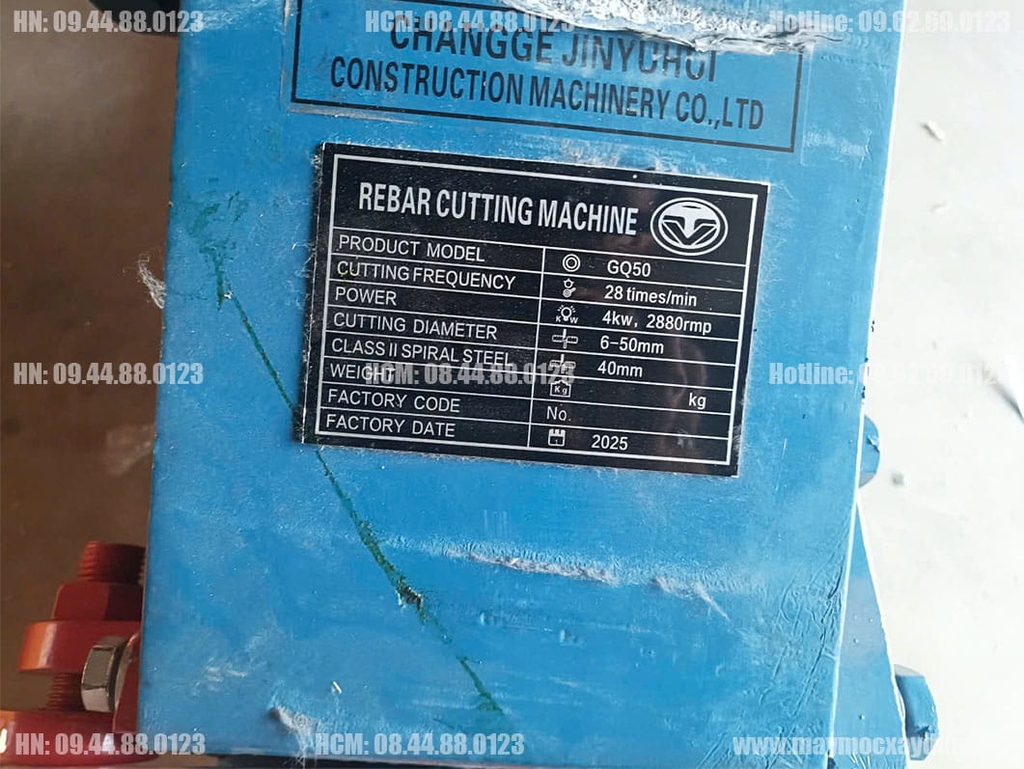 Máy cắt sắt GQ50 36mm 380V