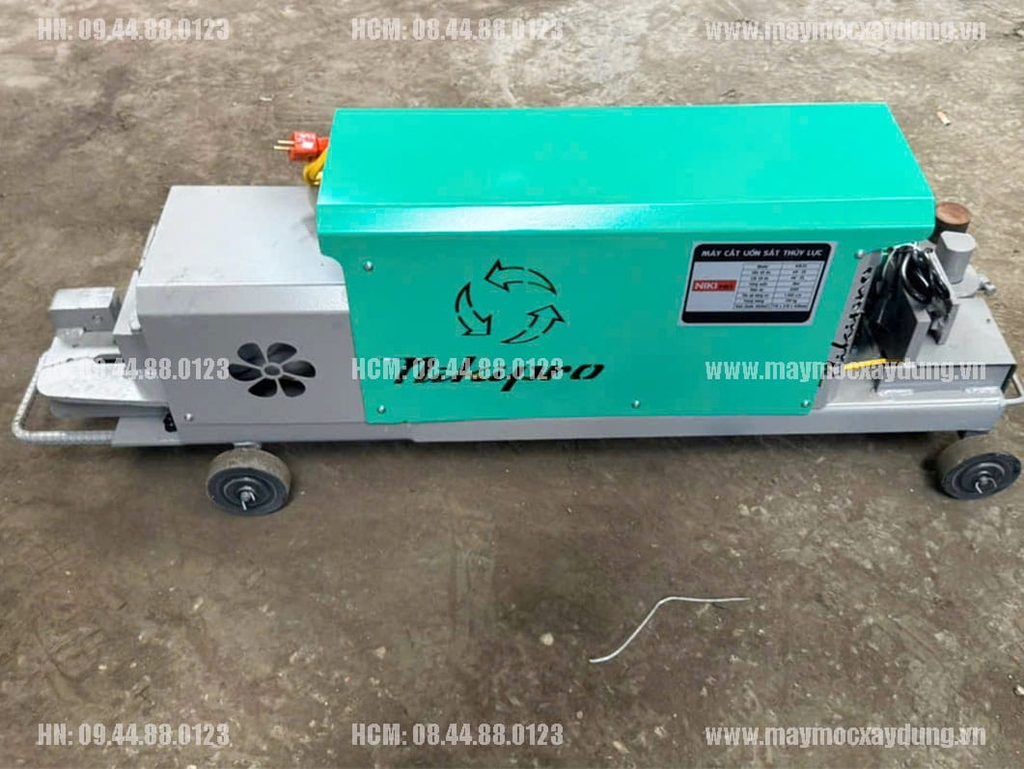 Máy cắt uốn thủy lực Nikipro Phi 25 220V