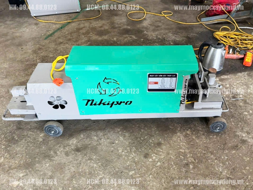 Máy cắt uốn thủy lực Nikipro Phi 28 220V