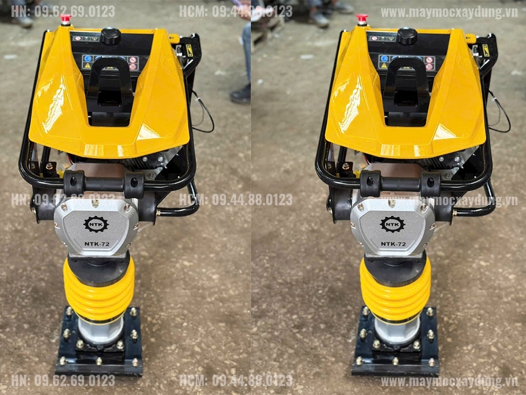 Máy đầm cóc chạy xăng NTK-72
