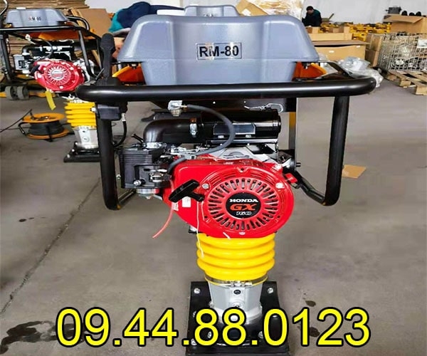 Máy đầm cóc chạy xăng Rakuda RM80