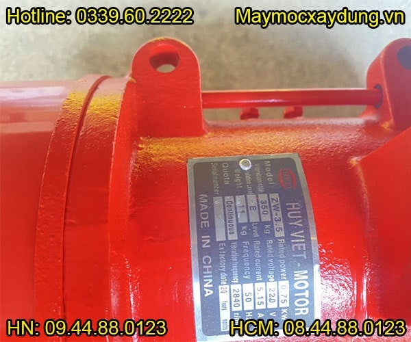 Đầm rung bê tông 0.75KW ZW3.5 220V