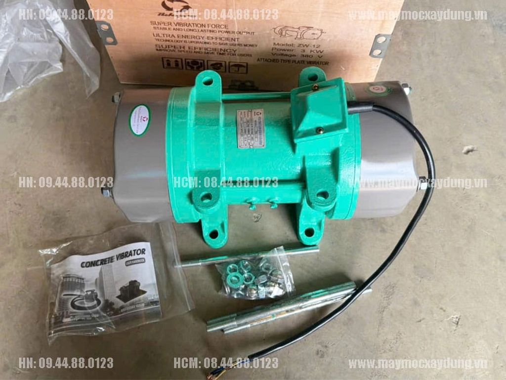 Máy đầm rung bê tông Nikipro 3KW  ZW-12 380V