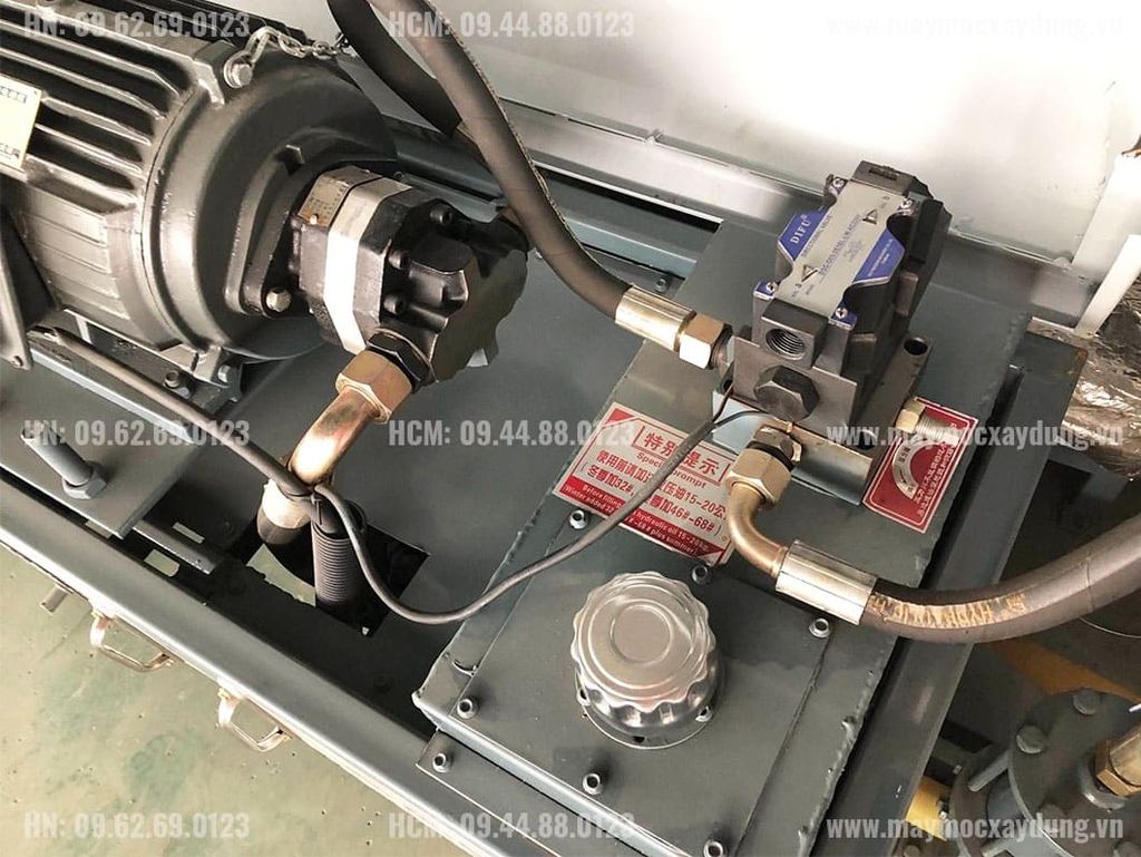 Máy duỗi cắt sắt Kowloon YGT4-12 380V (4-12mm)