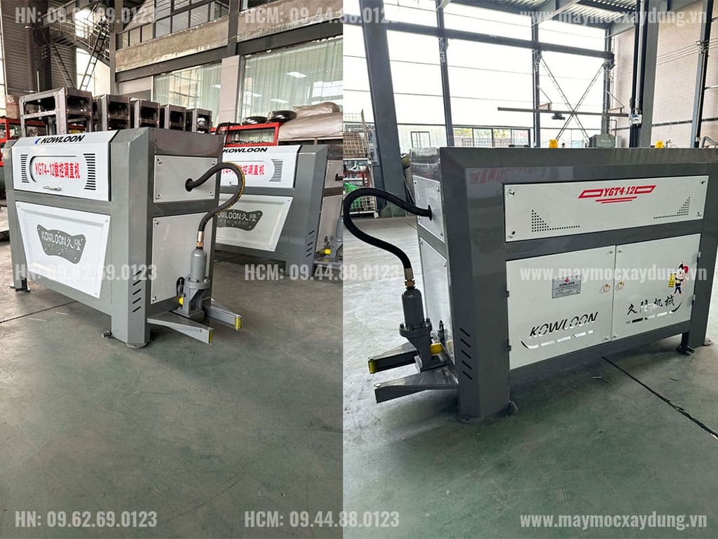 Máy duỗi cắt sắt Kowloon YGT4-12 380V (4-12mm)