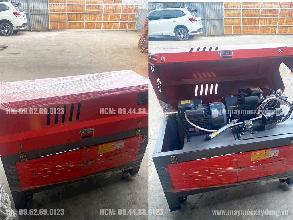 Máy duỗi cắt sắt tự động GT4-12 220V (4-12mm)