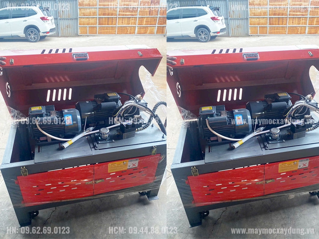 Máy duỗi cắt sắt tự động GT4-12 220V (4-12mm)