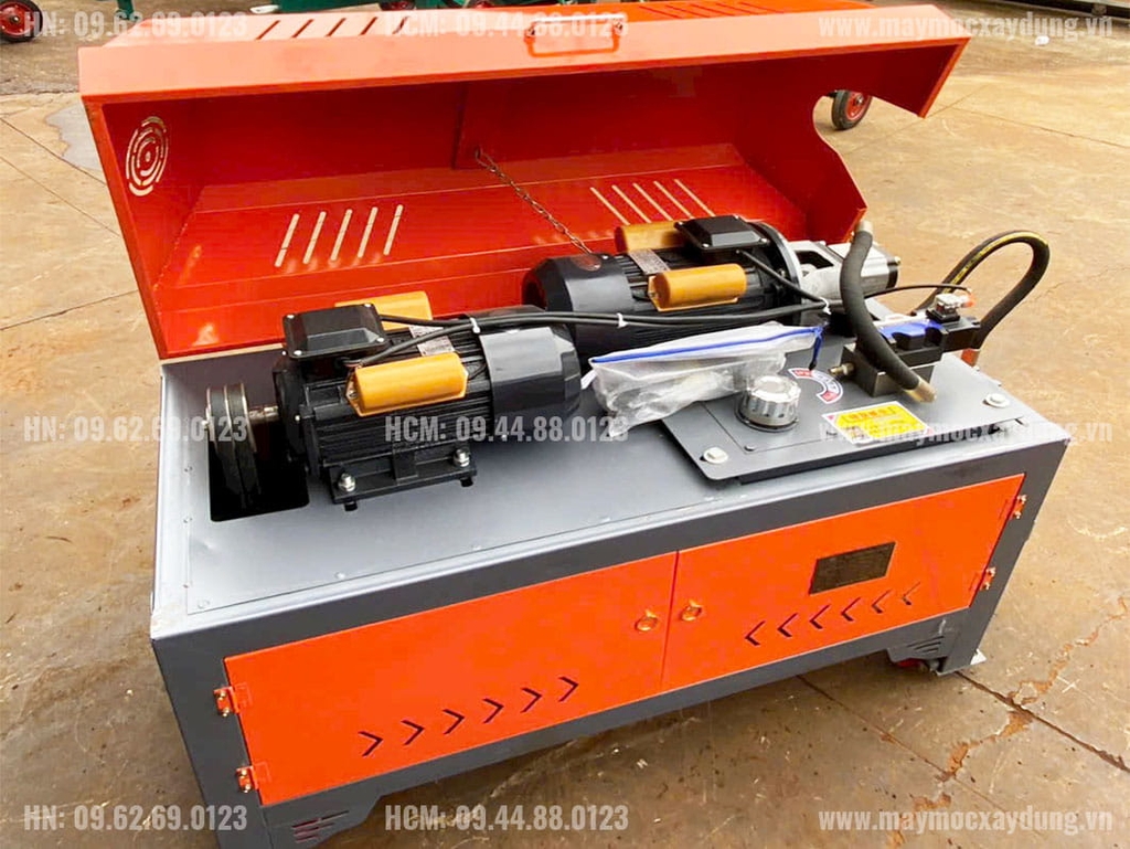 Máy duỗi cắt sắt tự động GT4-12 220V (4-12mm)