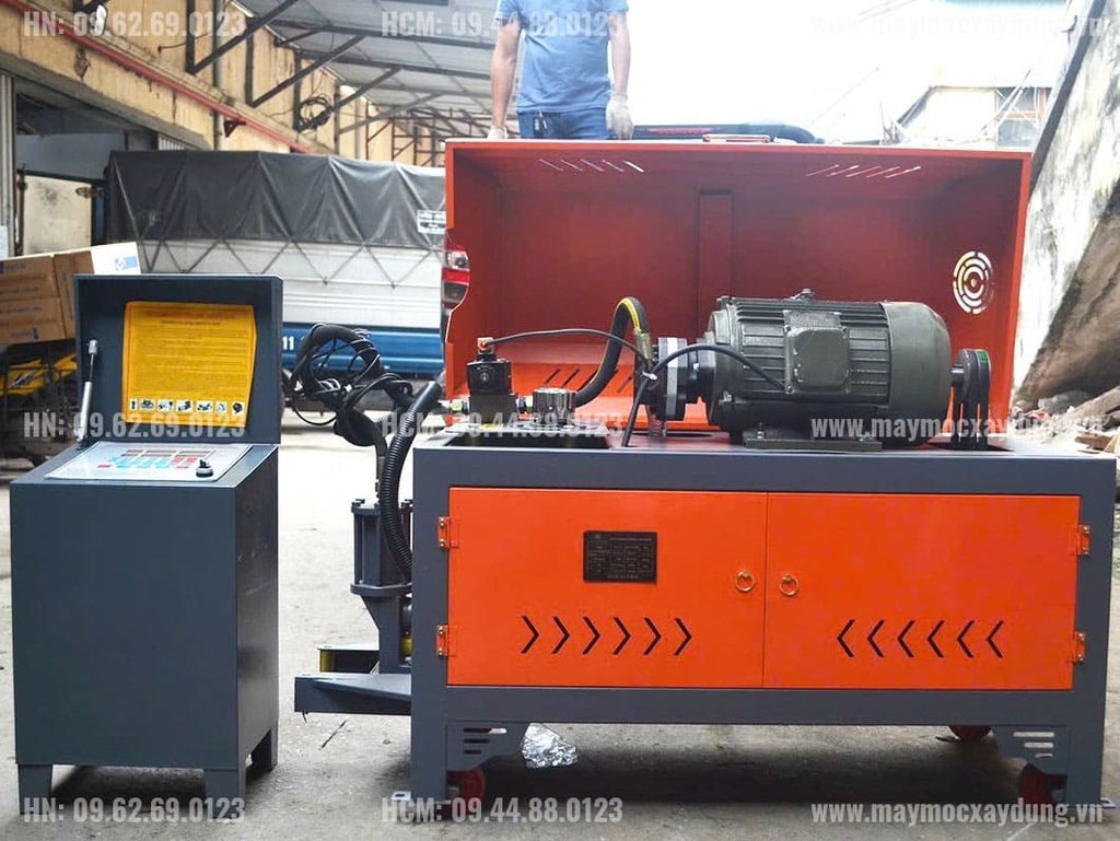 Máy duỗi cắt sắt tự động GT4-12 380V (4-12mm)