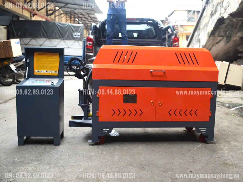 Máy duỗi cắt sắt tự động GT4-12 380V (4-12mm)