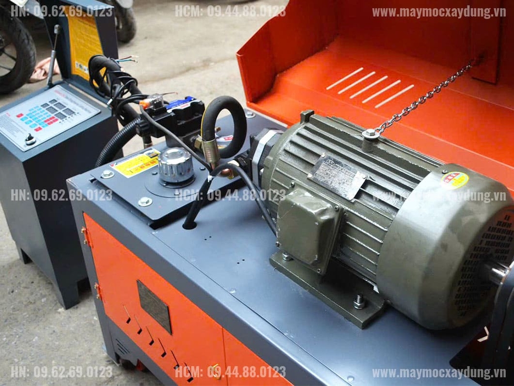 Máy duỗi cắt sắt tự động GT4-12 380V (4-12mm)