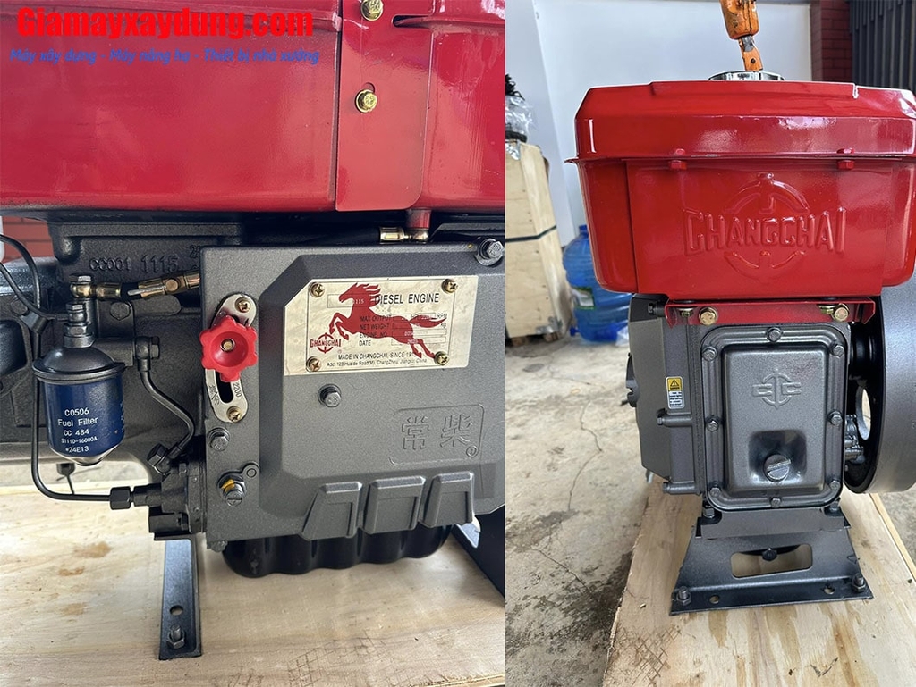 Đầu nổ Diesel Chang Chai D24 ZS1115 làm mát bằng nước