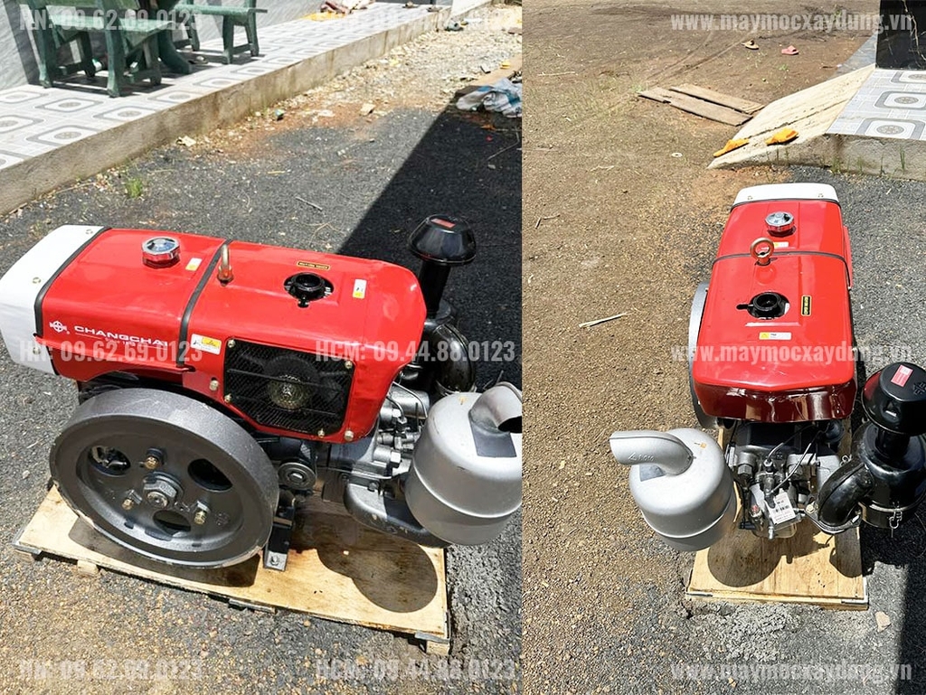 Đầu nổ Diesel Chang Chai D24 ZS1115N làm mát bằng gió
