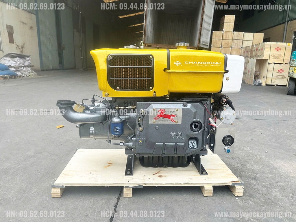 Đầu nổ Diesel Chang Chai D24 ZS1115NM làm mát bằng gió đề