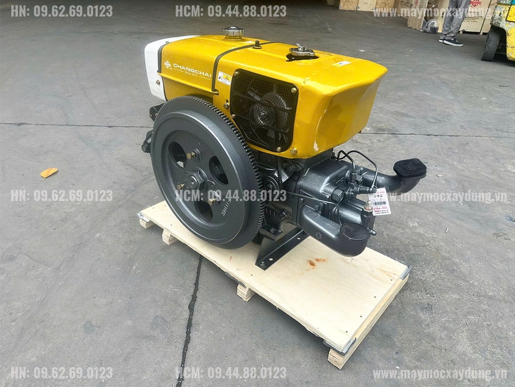 Đầu nổ Diesel Chang Chai D24 ZS1115NM làm mát bằng gió đề