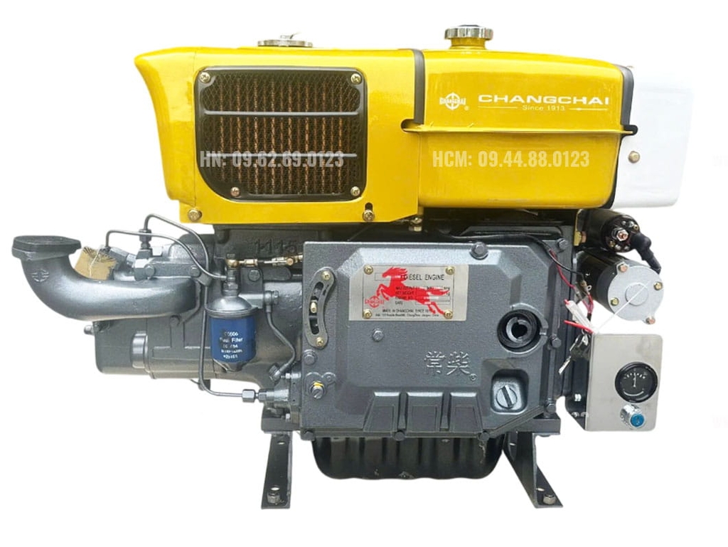 Đầu nổ Diesel Chang Chai D24 ZS1115N làm mát bằng gió