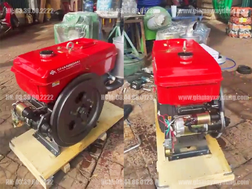 Đầu nổ Diesel Chang Chai D28 L28M làm mát bằng nước đề