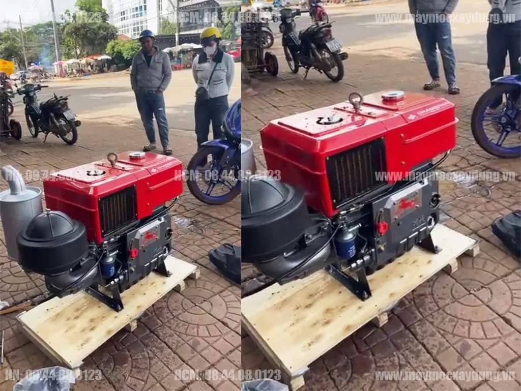 Đầu nổ Diesel Chang Chai D28 L28N làm mát bằng gió