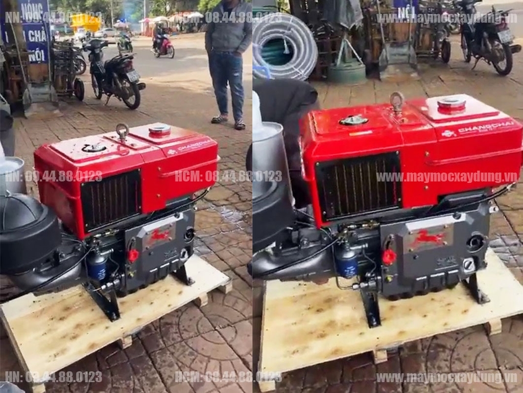 Đầu nổ Diesel Chang Chai D28 L28N làm mát bằng gió