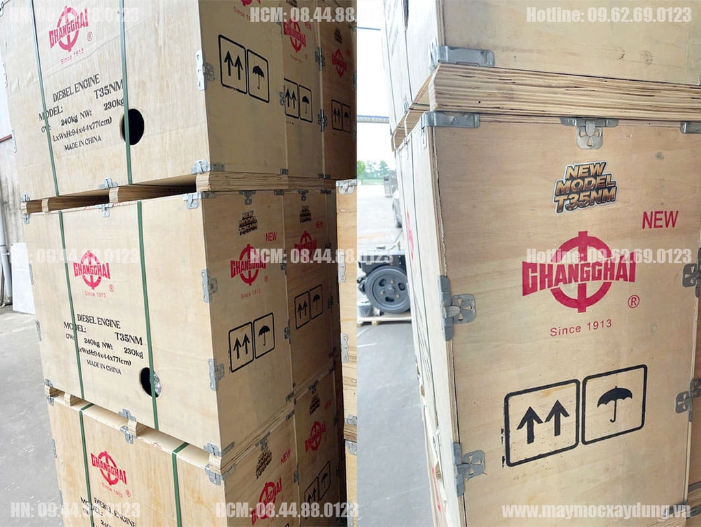 Máy nổ Diesel Chang Chai D35 T35NM gió đề