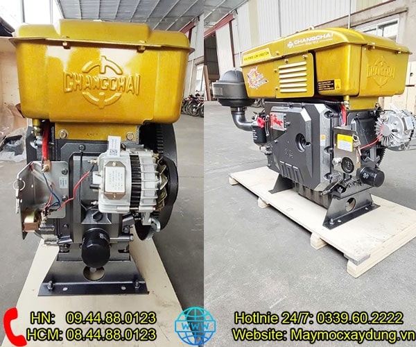 Đầu nổ Diesel Chang Chai D45 HS520M làm mát bằng nước đề