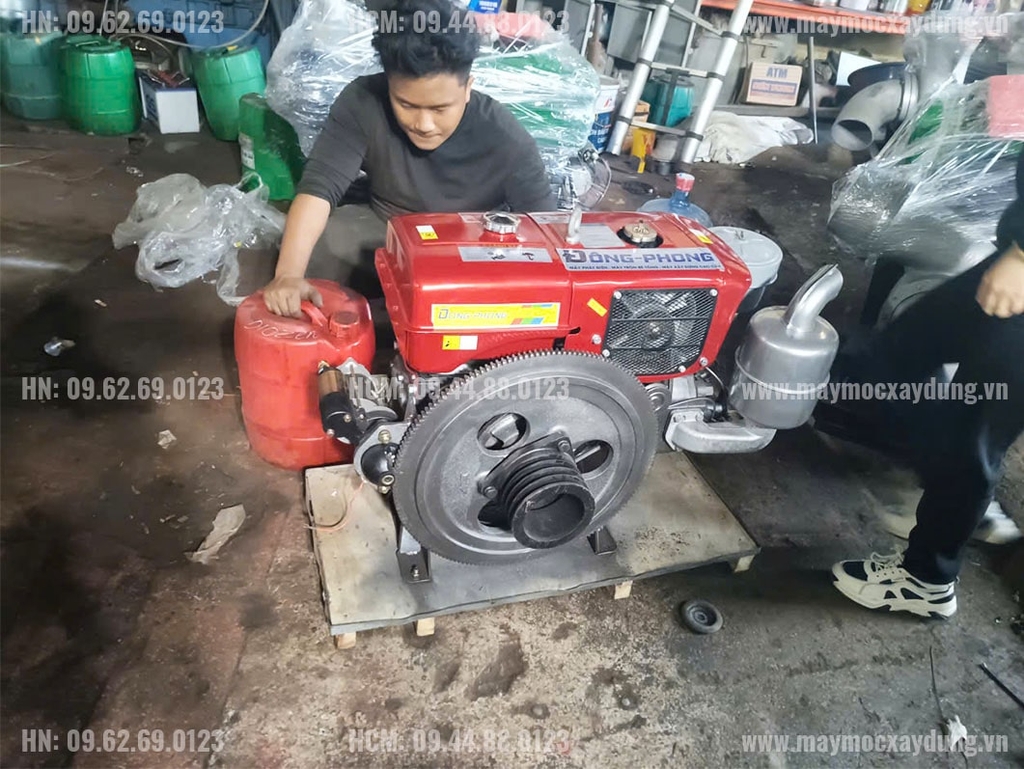 Đầu nổ Diesel Đông Phong D24 S1115NM gió đề