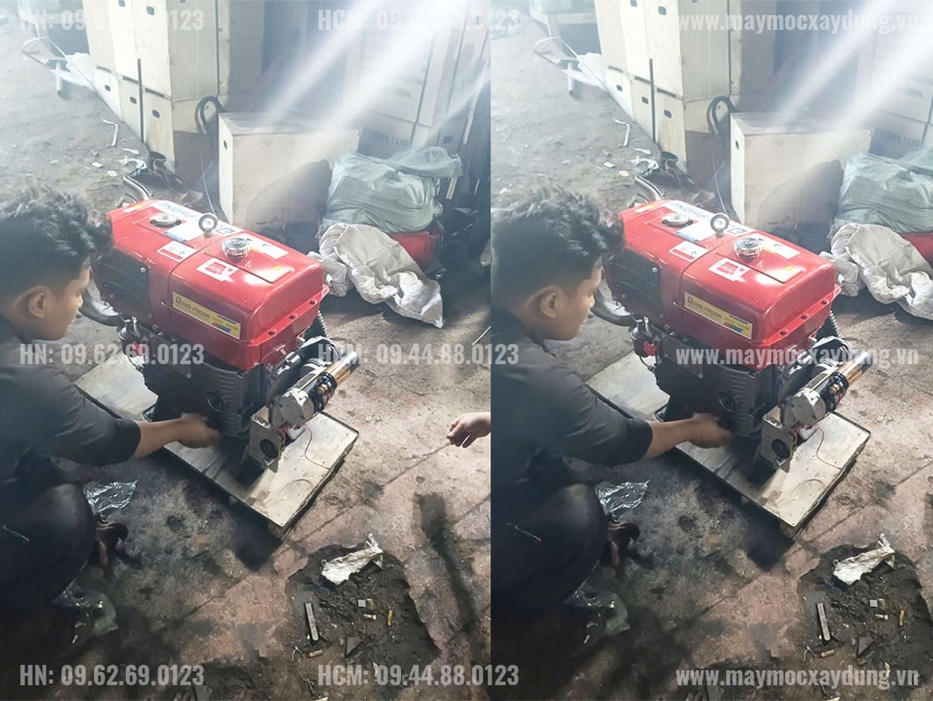 Đầu nổ Diesel Đông Phong D24 S1115NM gió đề