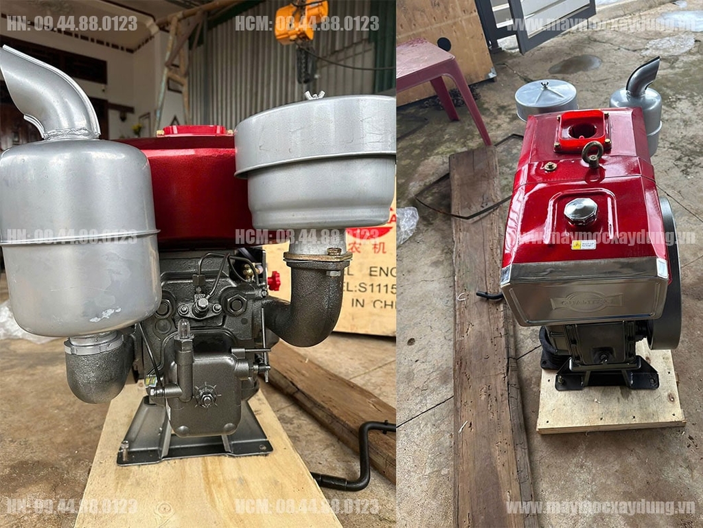 Đầu nổ Diesel QuanTrai D24 S1115 nước