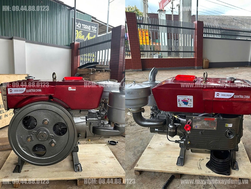 Đầu nổ Diesel QuanTrai D24 S1115 nước