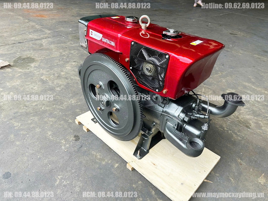 Đầu nổ Diesel QuanTrai D24 S1115ND gió đèn đề